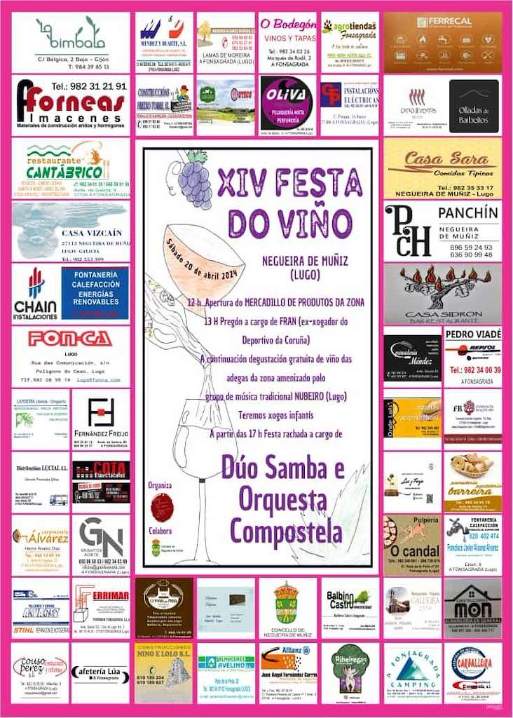 XIV Festa do Viño (2024) en Negueira de Muñiz