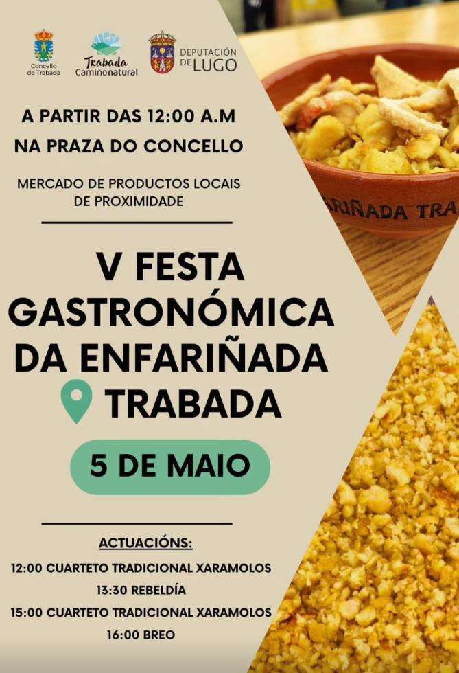 V Festa Gastronómica da Enfariñada (2024) en Trabada