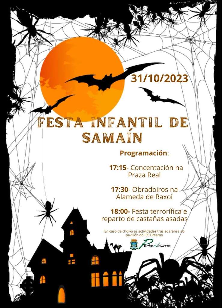 Festa Infantil do Samaín  en Pontedeume