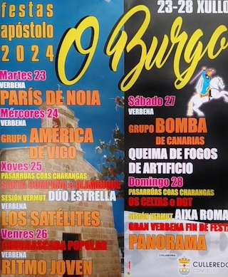 Festas do Apóstolo de O Burgo en Culleredo