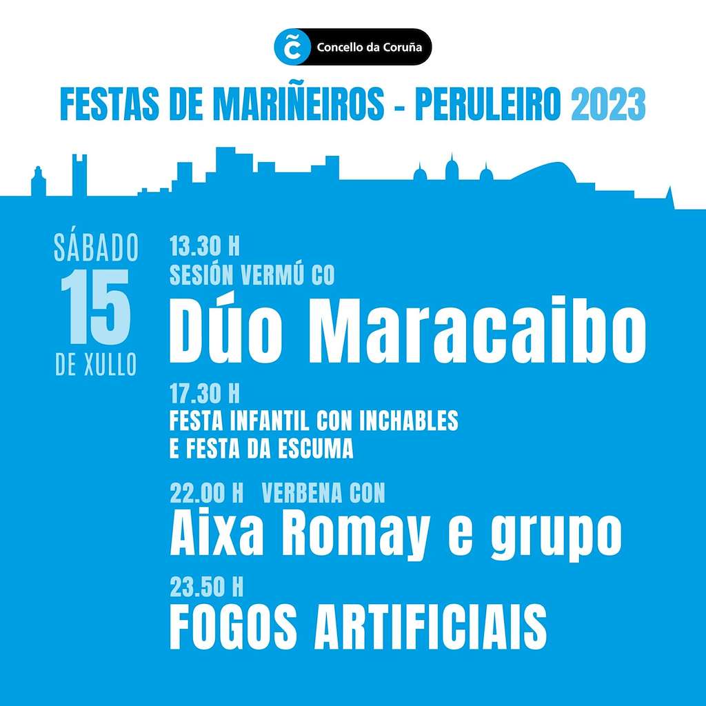 Festas de Mariñeiros - Peruleiro  en A Coruña
