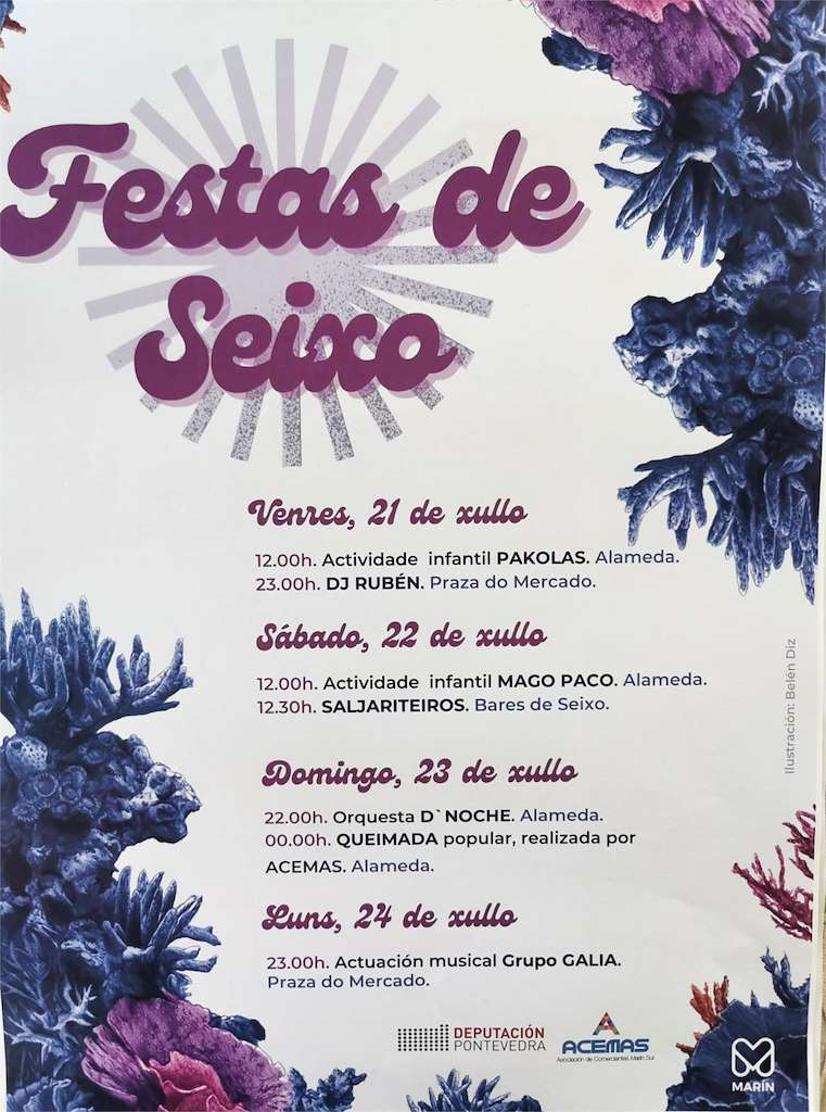 Festas de Verán de Seixo en Marín