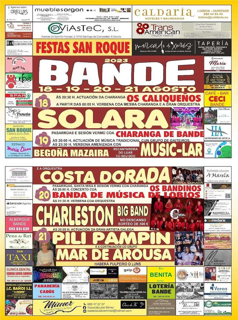Festas Patronais - San Roque en Bande