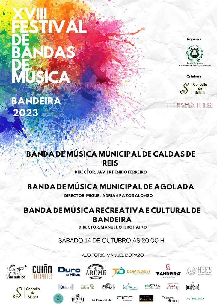 XVIII Festival de Bandas de Música de Bandeira  en Silleda