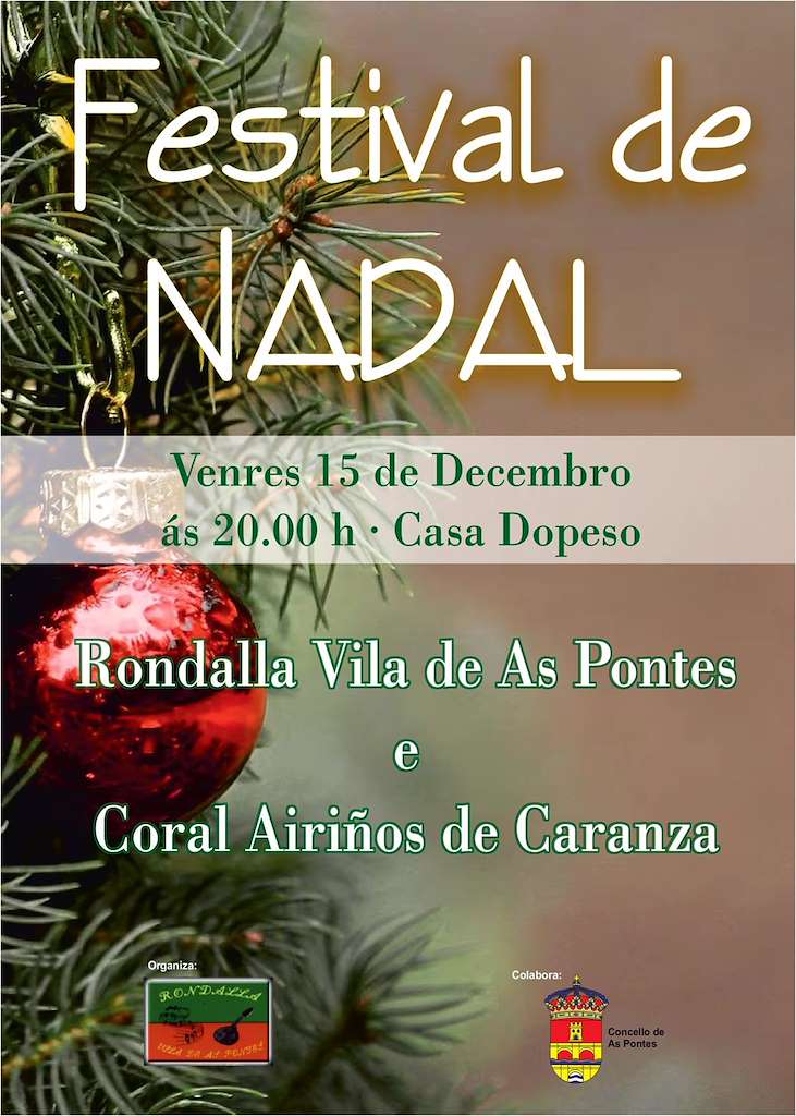 Festival de Nadal en As Pontes de García Rodríguez