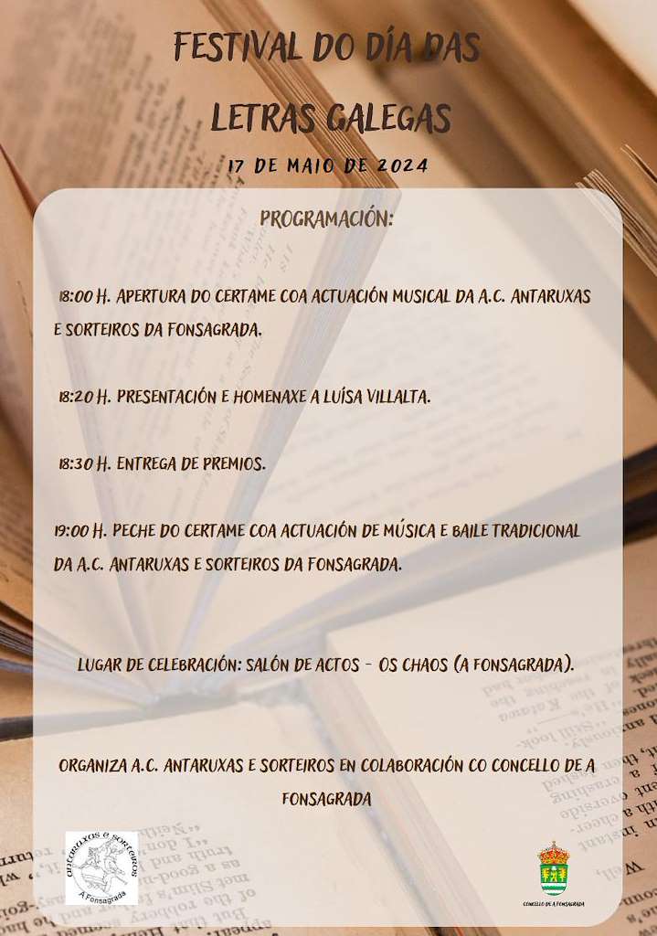 Festival do Día das Letras Galegas (2024) en A Fonsagrada