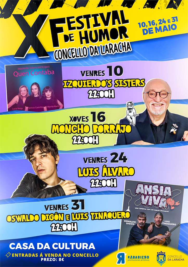 X Festival do Humor (2024) en Laracha