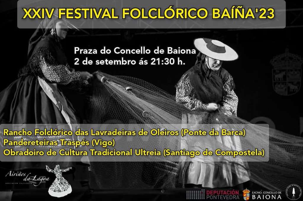 XXIV Festival Folclórico Baíña  en Baiona
