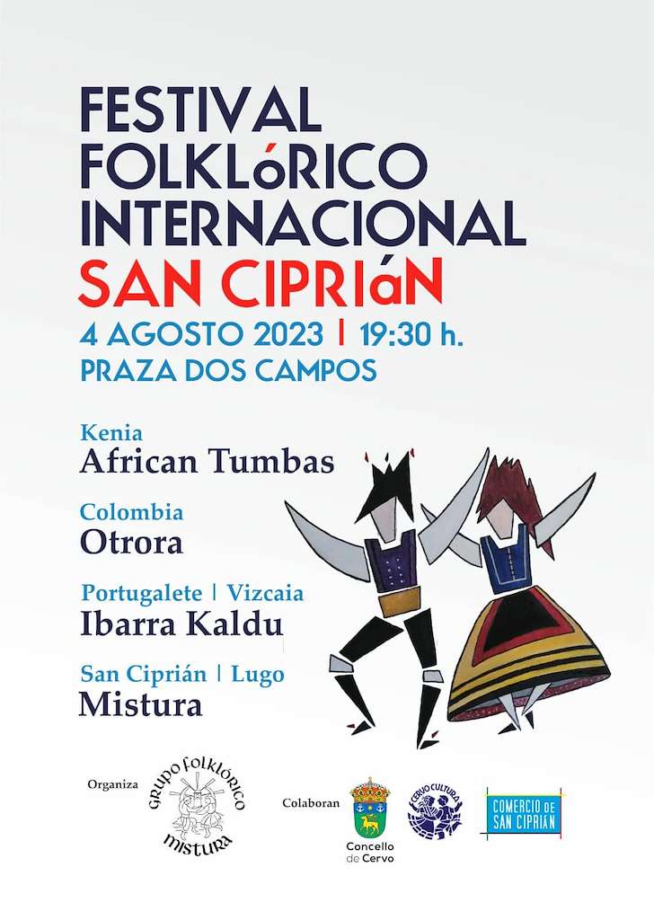 Festival Folklórico Mistura en Cervo