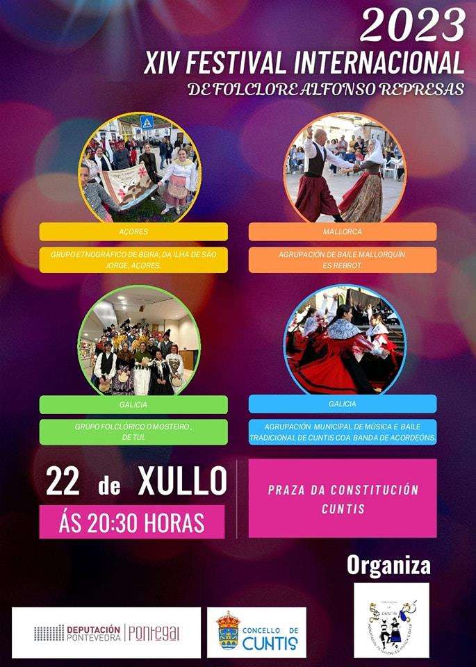 XIV Festival Internacional de Folclore Alfonso Represas en Cuntis