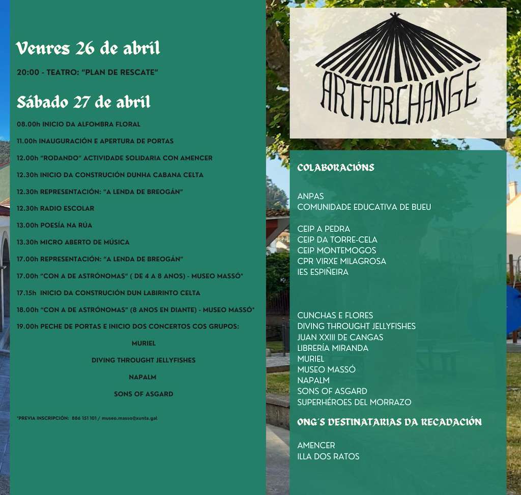 III Festival Solidario Art For Change (2024) en Bueu