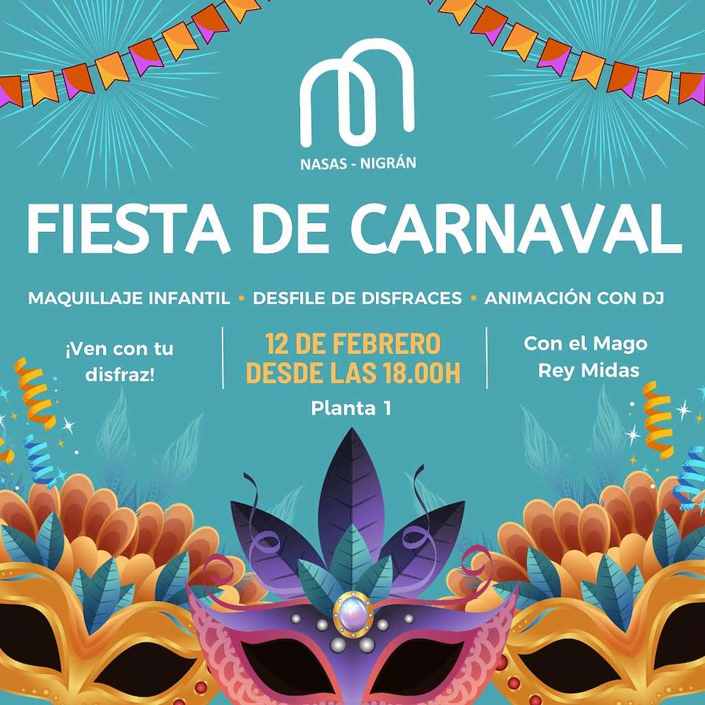 Fiesta de Carnaval del Centro Comercial Nasas en Nigrán