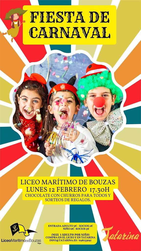 Fiesta de Carnaval del Liceo Marítimo de Bouzas en Vigo