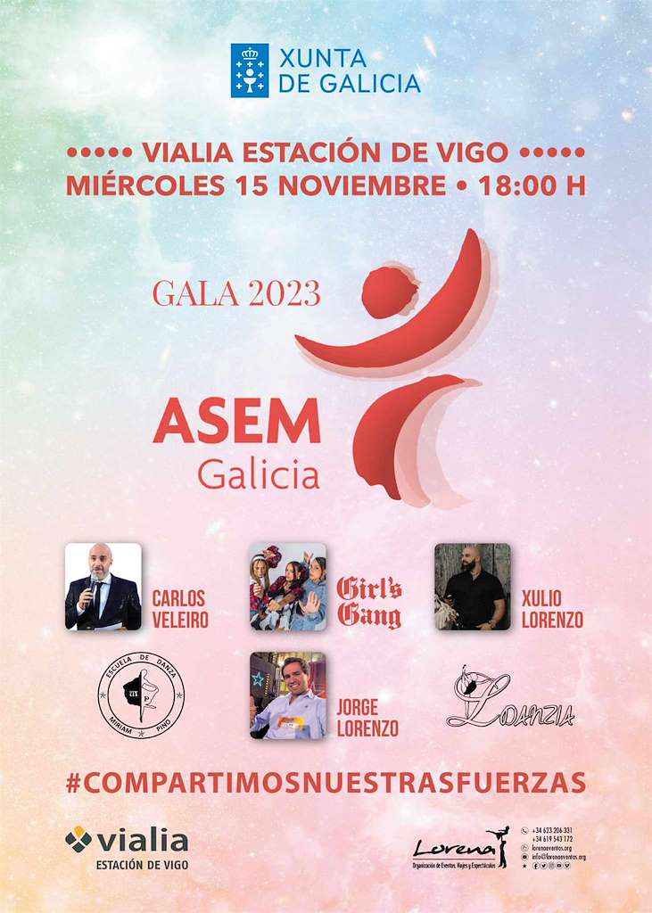 Gala Benéfica de la Asociación ASEM en Vigo