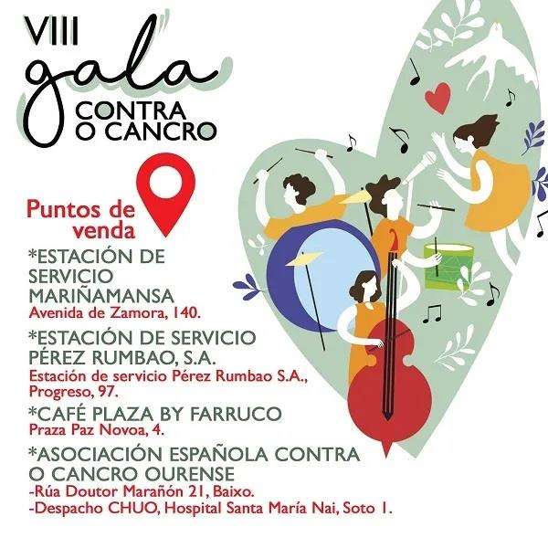 VIII Gala Contra o Cancro en Ourense