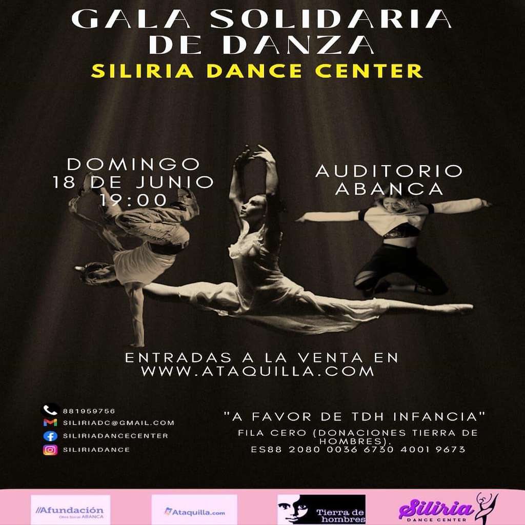 IV Gala Solidaria de Danza Siliria Dance Center en Santiago de Compostela
