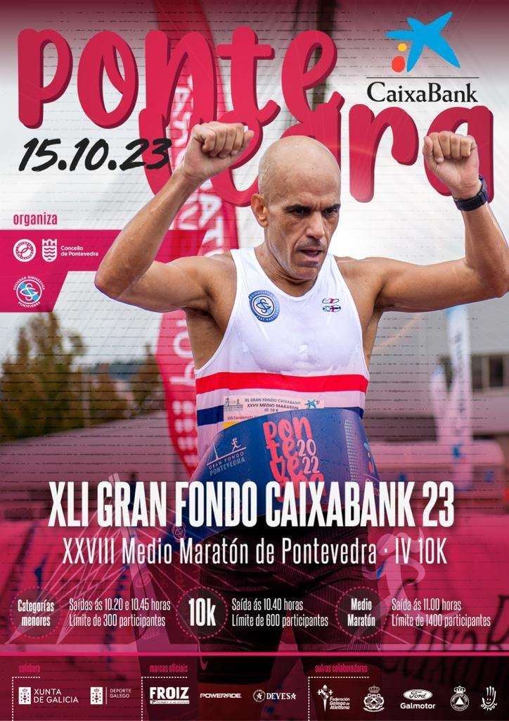 XLI Gran Fondo - XXVIII Medio Maratón - IV10K en Pontevedra