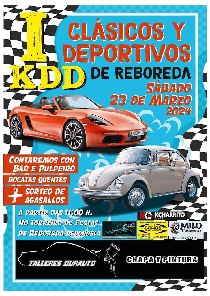 I KDD Clásicos y Deportivos de Reboreda en Redondela
