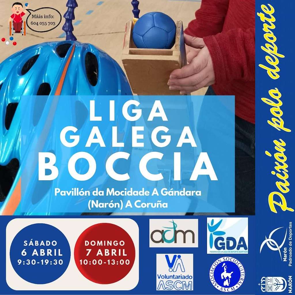 Liga Galega de Boccia  (2024) en Narón