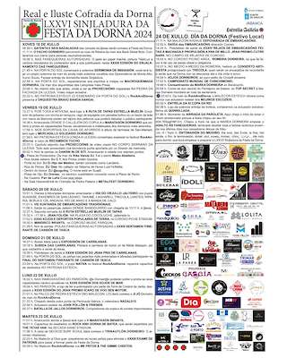 LXXVII Festa da Dorna en Ribeira