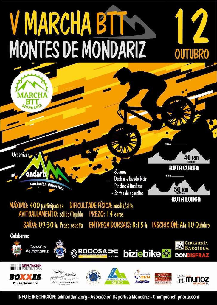 V Marcha BTT Montes de Mondariz