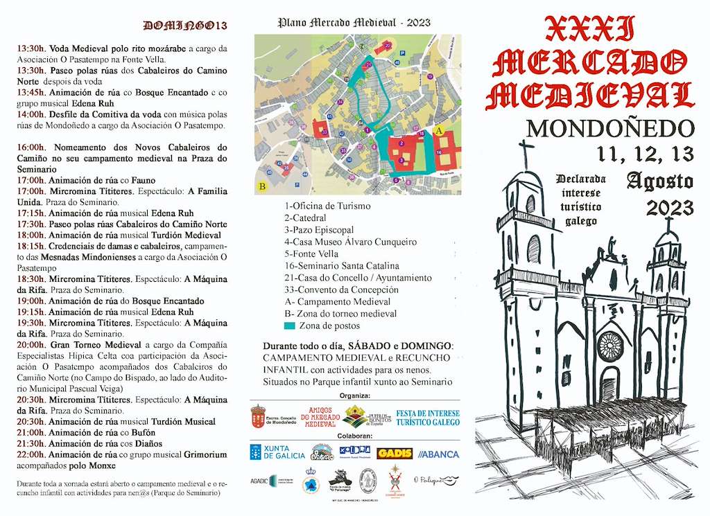 XXXI Mercado Medieval  en Mondoñedo