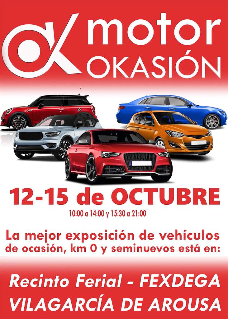 Motor Okasión - IX Salón del Vehículo Usado y de Ocasión  en Vilagarcía de Arousa