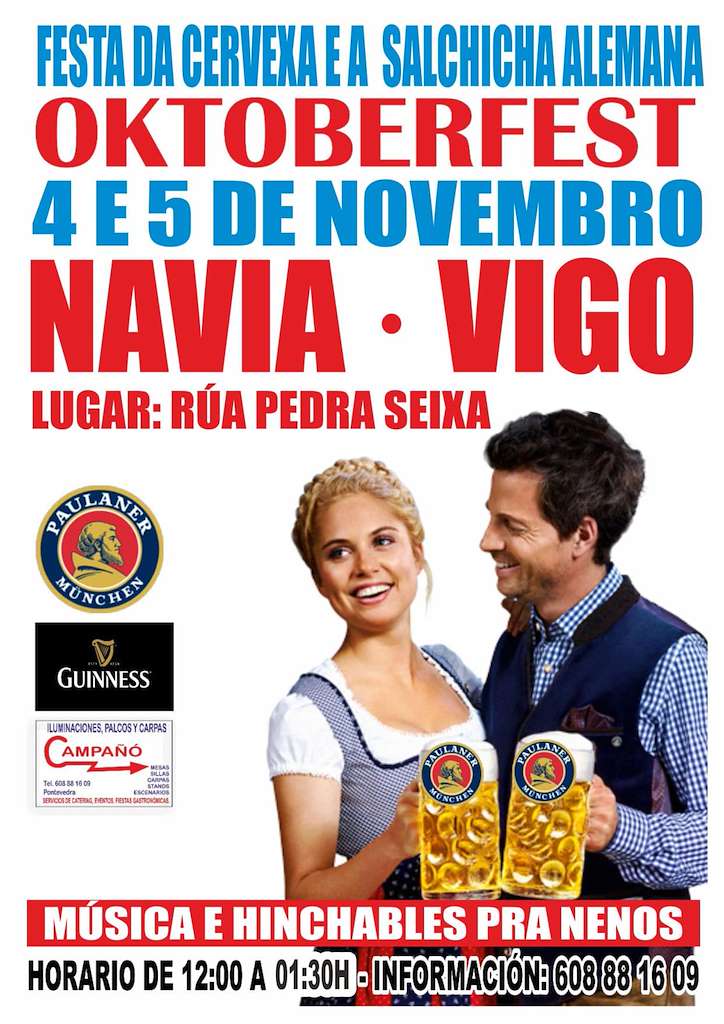 Oktoberfest - Festa da Cervexa e Salchicha Alemá de Navia en Vigo