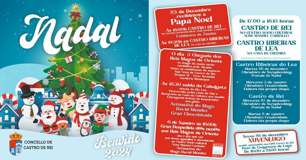 Programa de Nadal - Cabalgata de Reis (2024-2025) en Castro de Rei