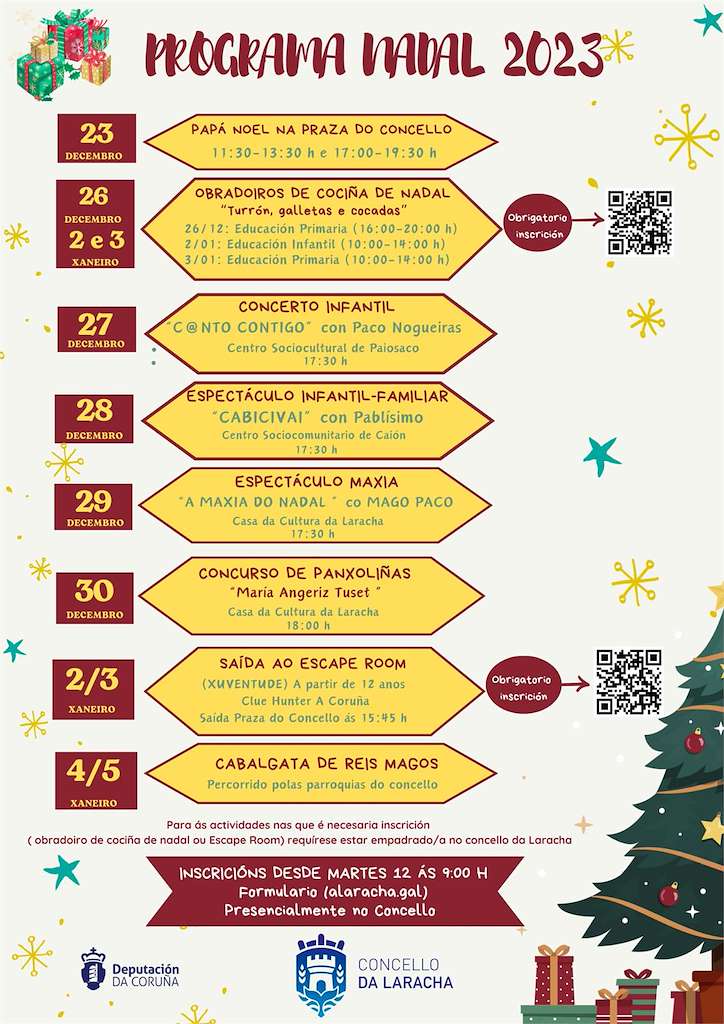 Programa de Nadal - Cabalgata de Reis en Laracha