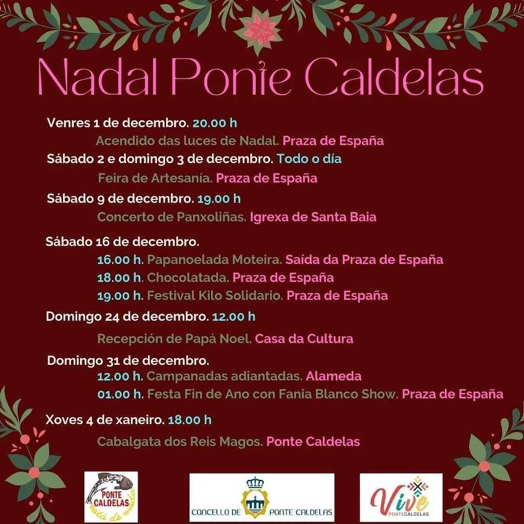 Programa de Nadal - Cabalgata de Reis en Ponte Caldelas