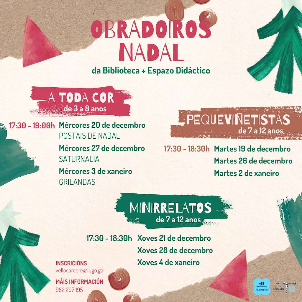 Programa de Nadal de O Vello Cárcere en Lugo