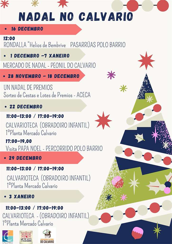 Programa de Nadal do Calvario en Vigo