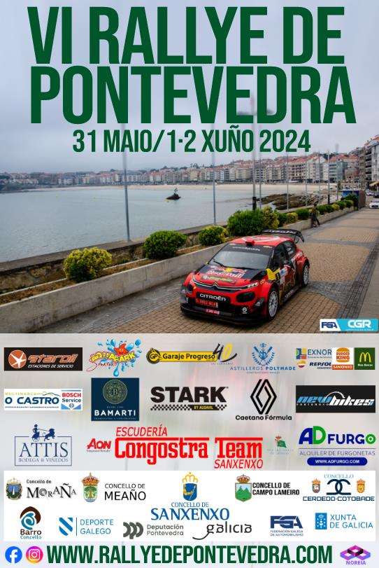 VI Rallye de Pontevedra (2024) en Sanxenxo