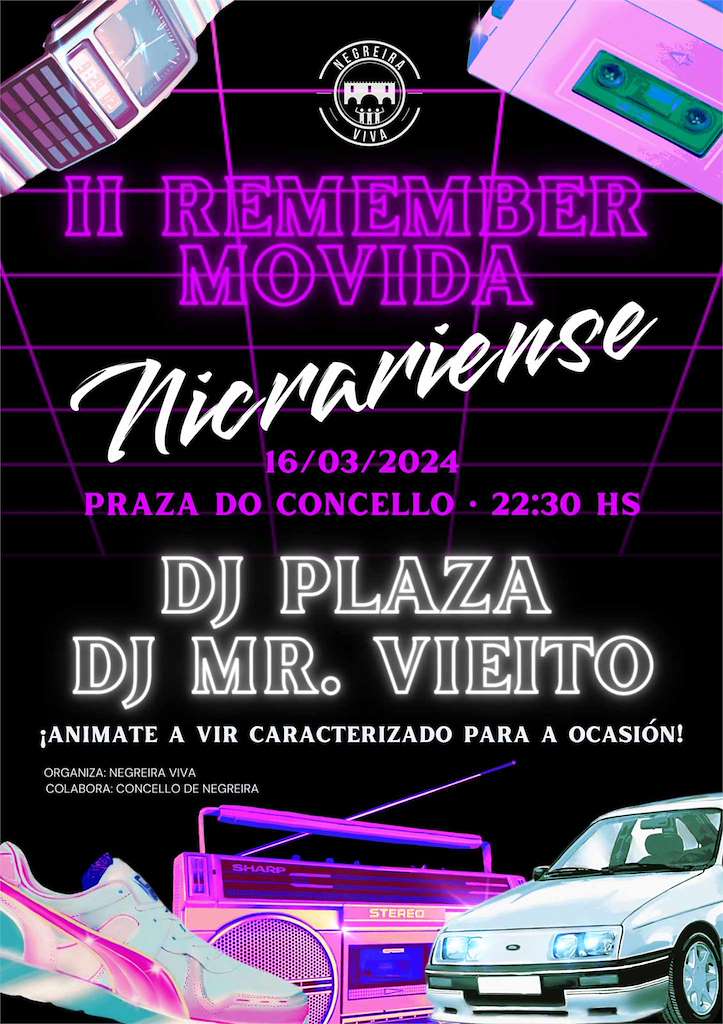 II Remember Movida Nicrariense  en Negreira