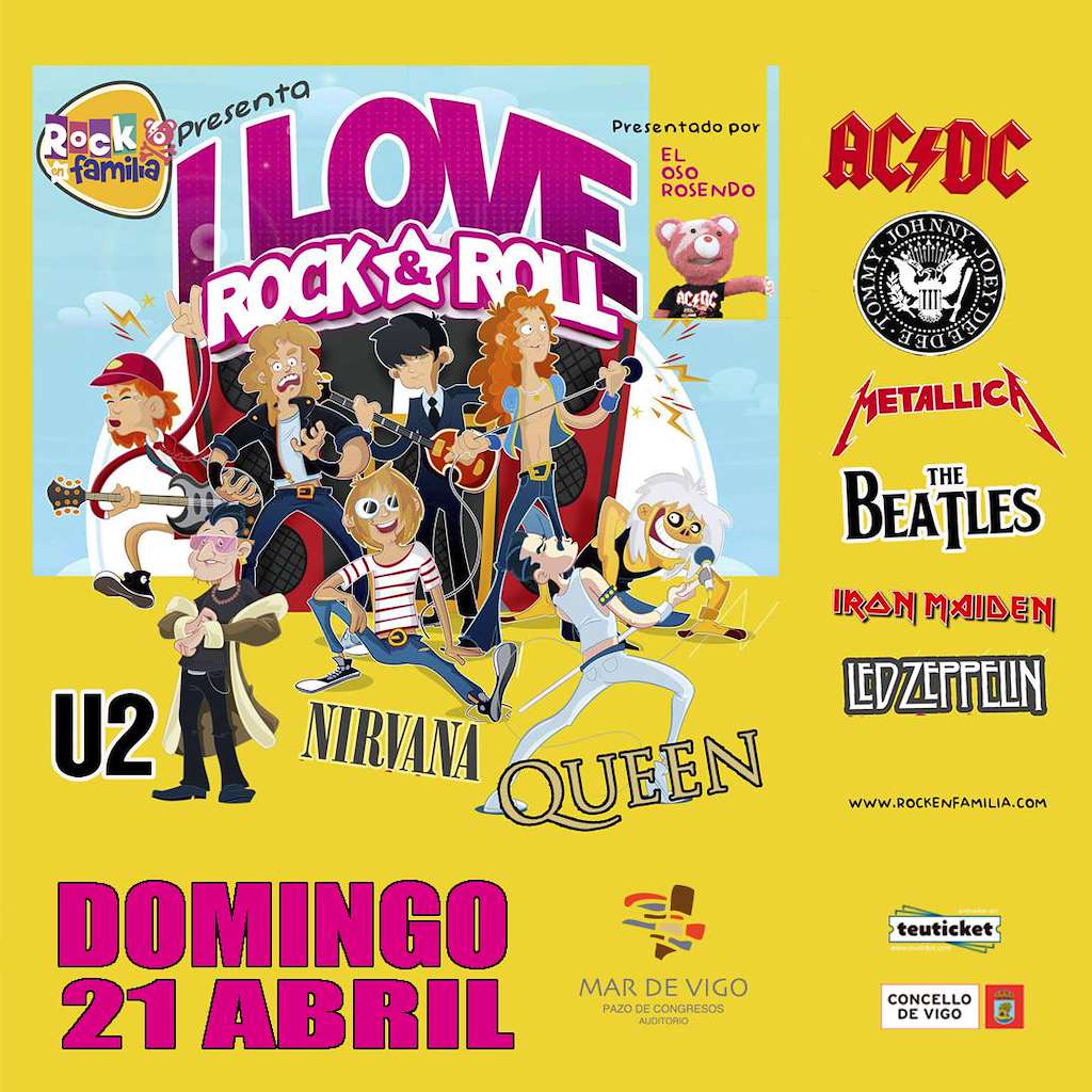 Rock en Familia -  I Love Rock & Roll (2024) en Vigo