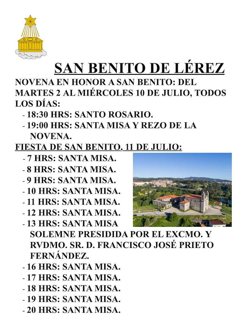 Romaría de San Bieito de Lérez (2024) en Pontevedra