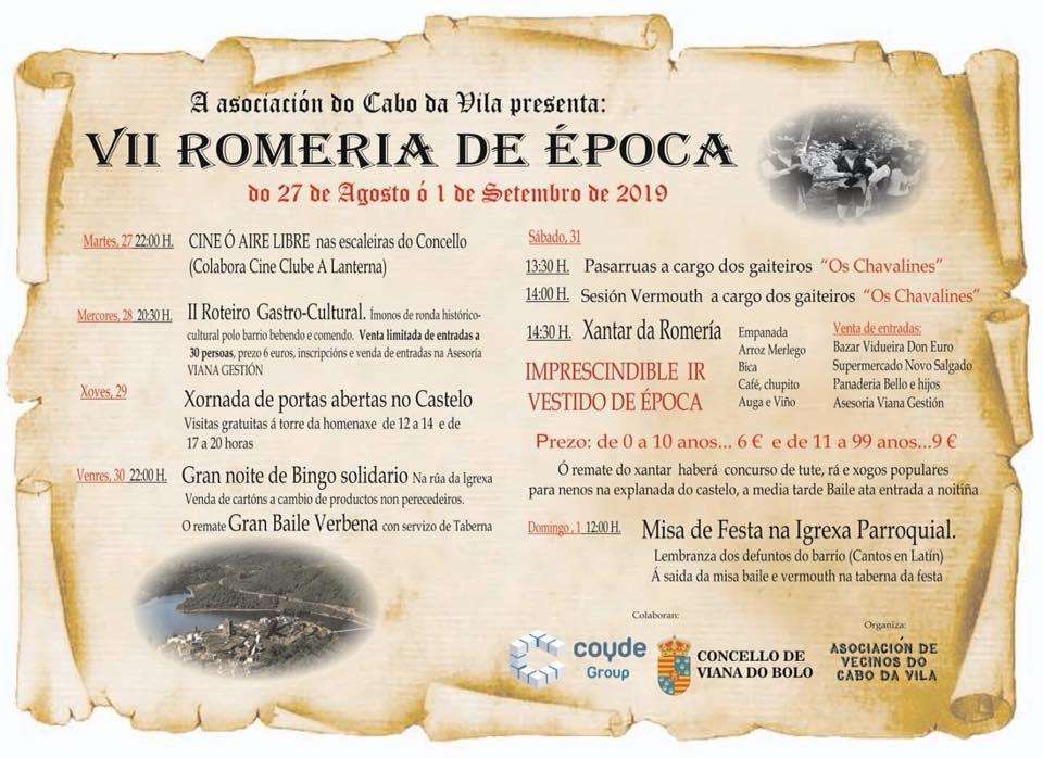 VII Romería de Época en Viana do Bolo