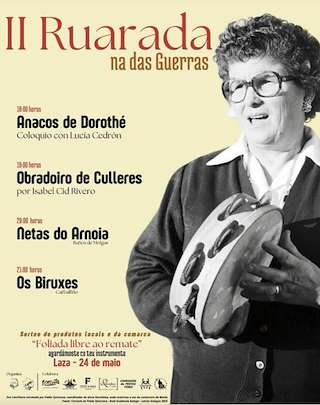 Fechas, información, programa, cartel, imágenes, mapa y ubicación de II Ruarada na das Guerras  en  Laza