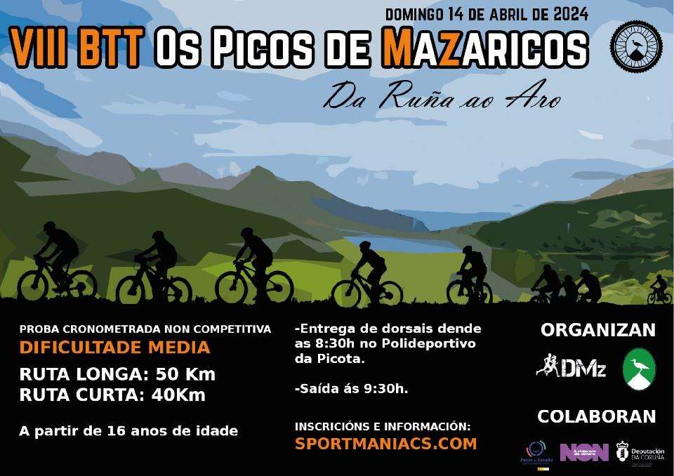 VIII Ruta BTT - Os Picos (2024) en Mazaricos