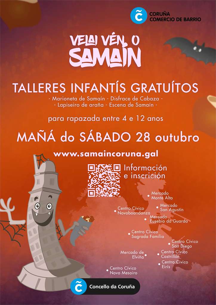 Samaín nos Centros Cívicos en A Coruña
