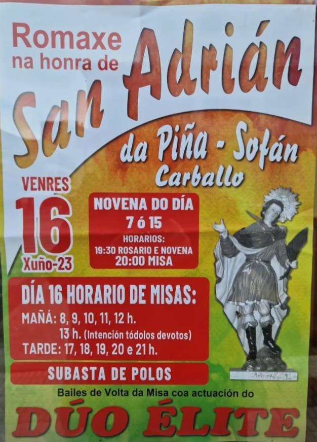 San Adrián da Piña (2024) en Carballo