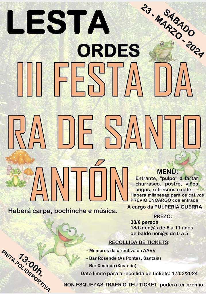 San Antón de Lesta - Festa da Ra  en Ordes