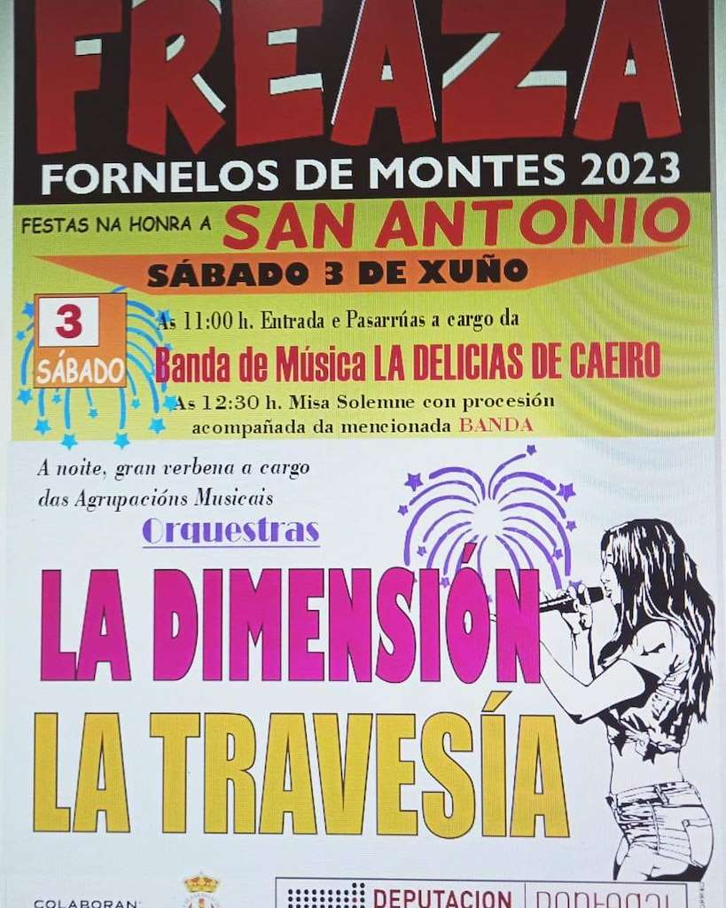 San Antonio de Freaza en Fornelos de Montes