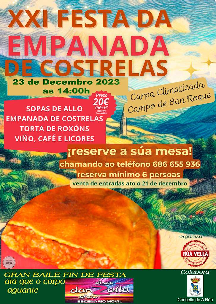 San Esteban - XXI Festa da Empanada de Costrelas en A Rúa