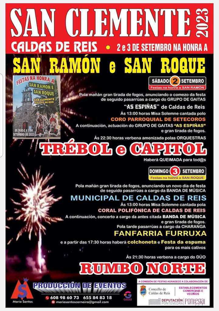 San Ramón y San Roque de San Clemente en Caldas de Reis