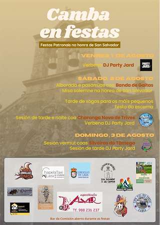 Fechas, información, programa, cartel, imágenes, mapa y ubicación de San Salvador de Camba  en  Laza