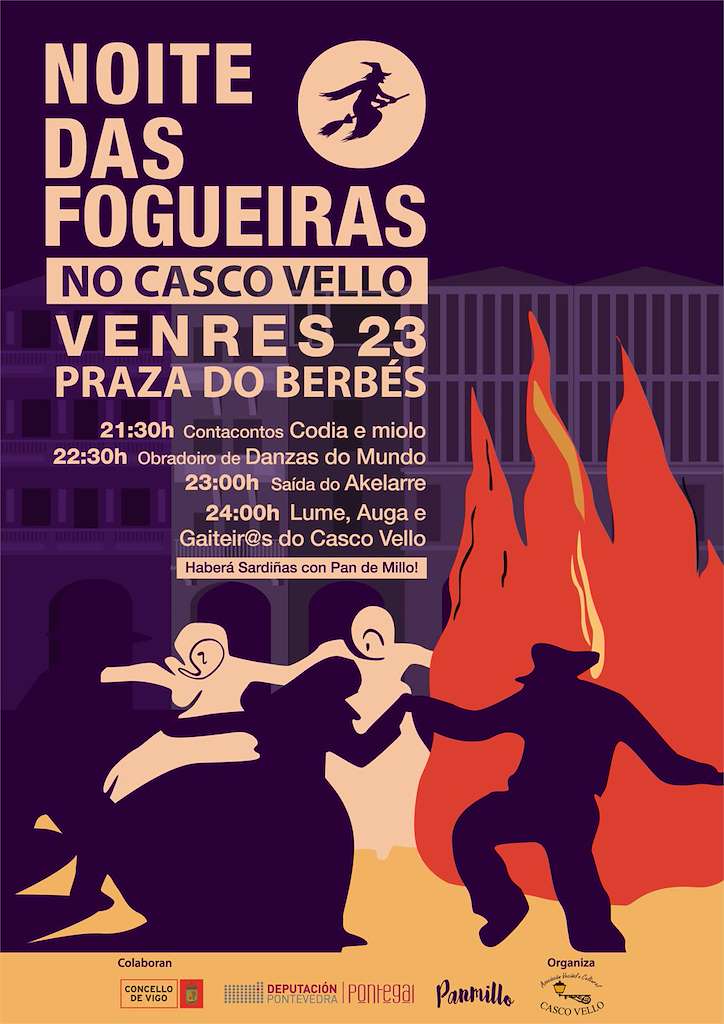 San Xoán - Noite das Fogueiras do Berbés en Vigo