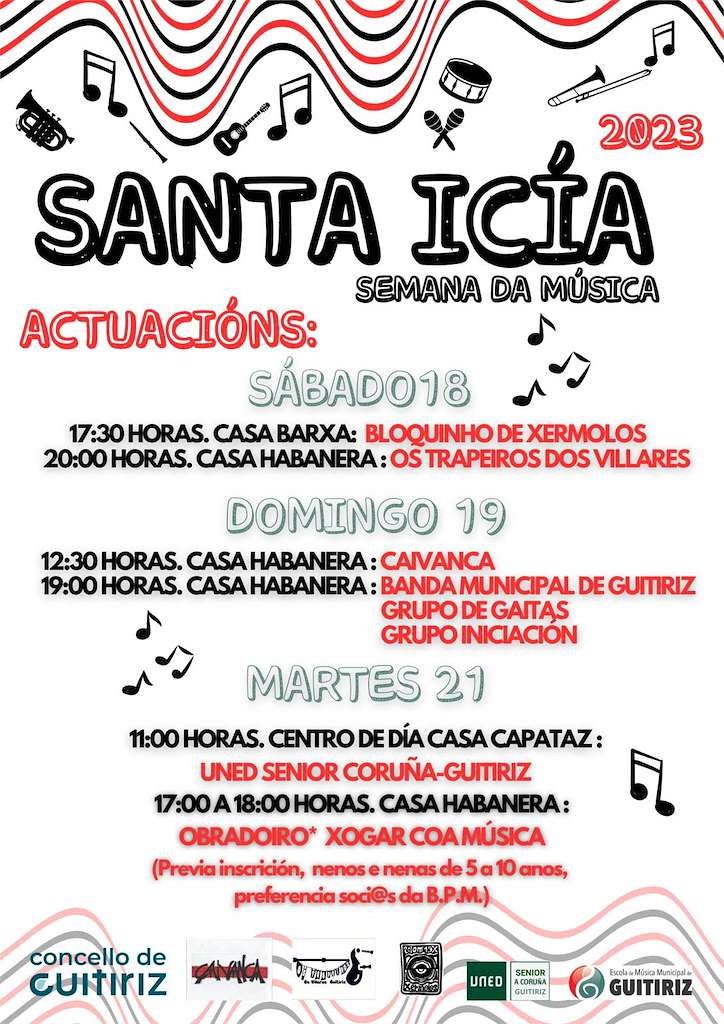 Semana da Música - Santa Icía en Guitiriz