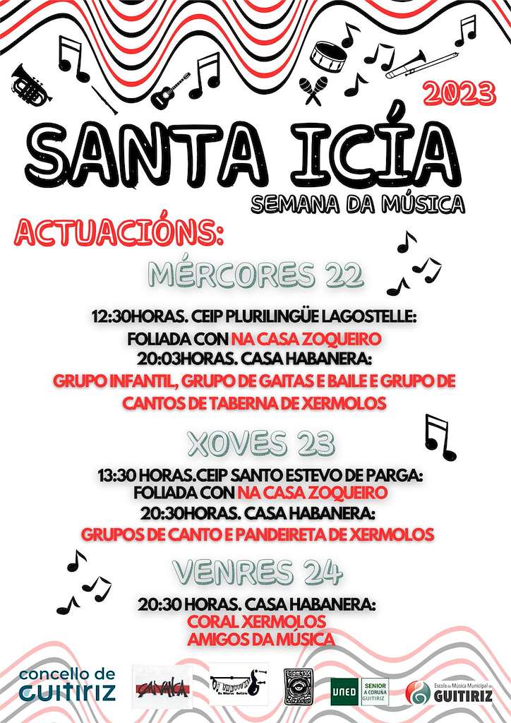 Semana da Música - Santa Icía en Guitiriz